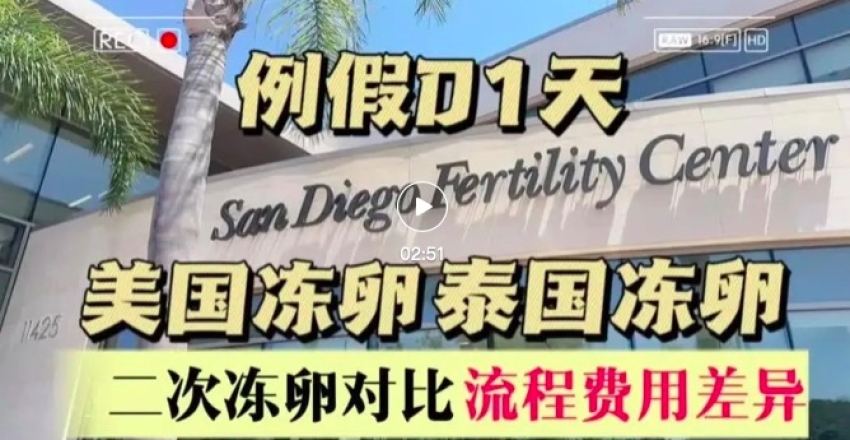 美国冻卵：32岁23枚卵子冷冻